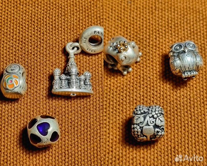 Браслет и шармы pandora