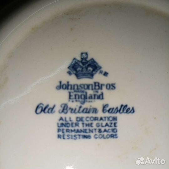 Глубокая Тарелка Англия JohnsonBros