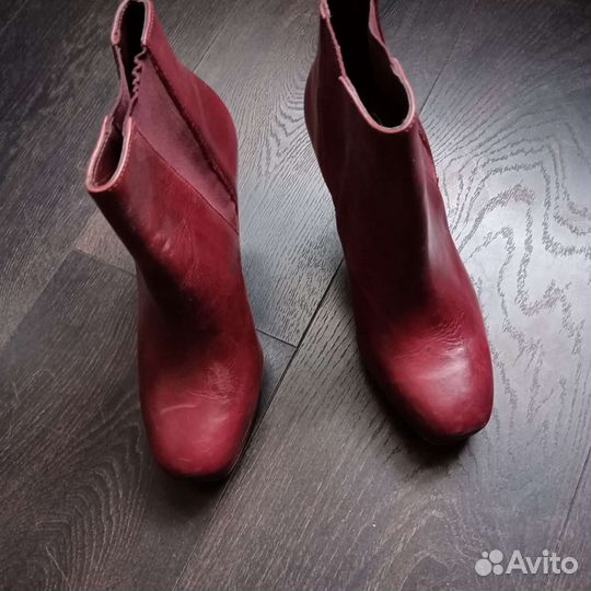 Ботильоны/ботинки/ полусапожки кожа новые