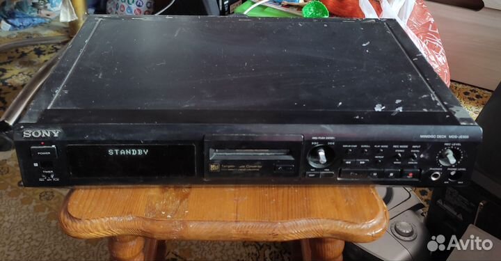 Минидисковая дека sony mds-je500