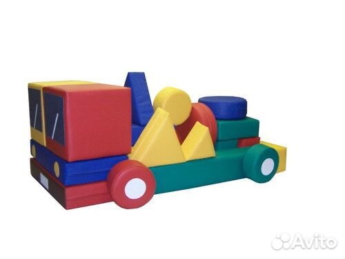 Развивающий набор грузовик 30 фигур