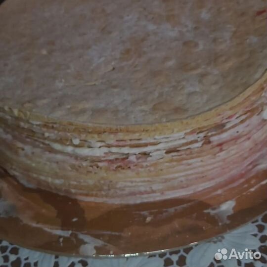 Торты медовик, наполеон,русские пироги.дом.выпеч