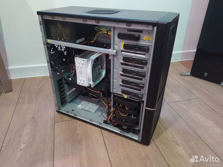 Большой корпус Miditower ascot 6XR8 для пк