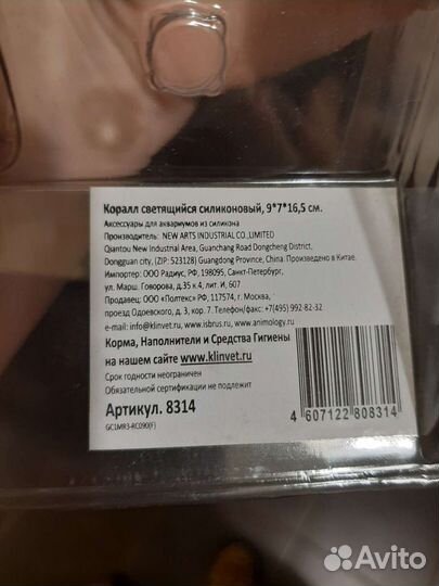 Коралл для аквариума