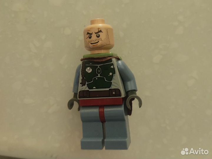 Lego star wars минифигурка Джанго Фетт