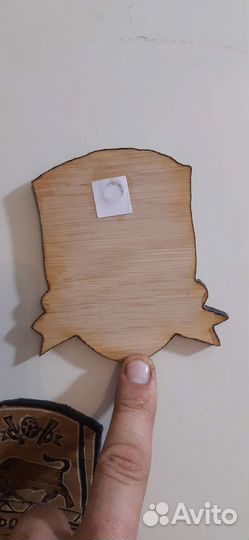 Панно из спилов дерева