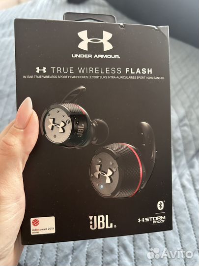 Беспроводные наушники jbl under armour