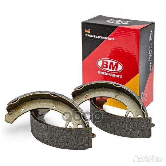 Колодки тормозные барабанные BS1002 BM-Motorsport