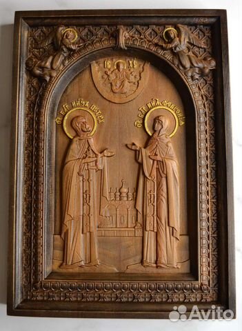 Икона Петра и Февронии