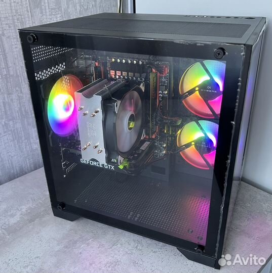 Игровой пк (10 ядер,ddr4 16gb,GTX 1660S,1Tb)