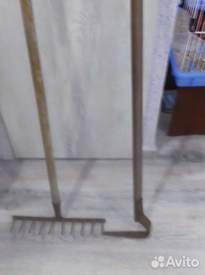 Тяпка, лопата совковая, грабли, вилы топор