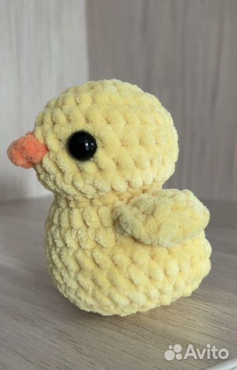 Вязаные игрушки Уточка