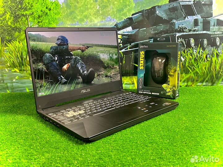 Топовый ноутбук для игр Asus / Гарантия / RTX