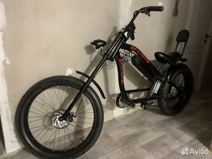 Электровелосипед чоппер фэтбайк