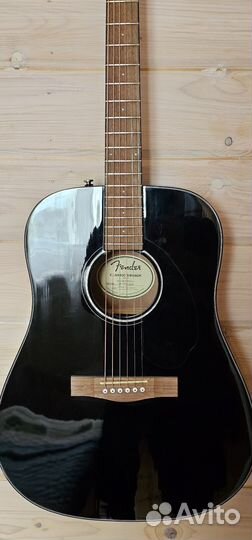 Акустическая гитара fender cd 60s