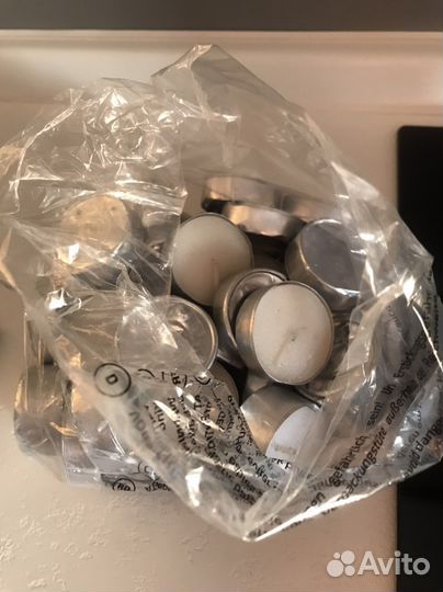 Свечи чайные универсальные 42 штуки