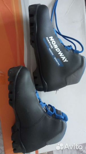 Лыжи беговые и ботинки