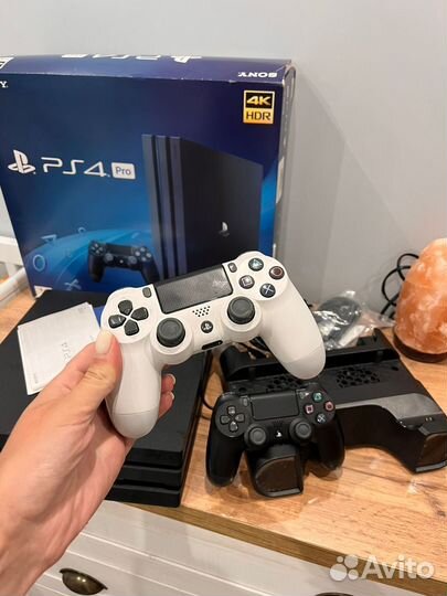 Ps4 pro 1tb 7208 400 игр