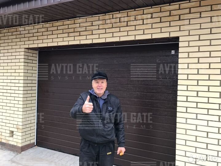 Автоматические ворота подъемные