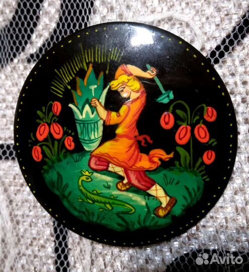 Брошка винтаж СССР