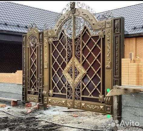 Кованые ворота