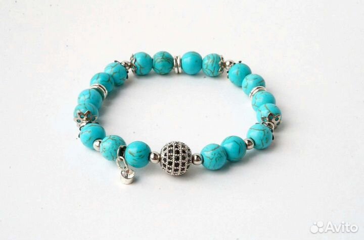 Браслет женский из бирюзи