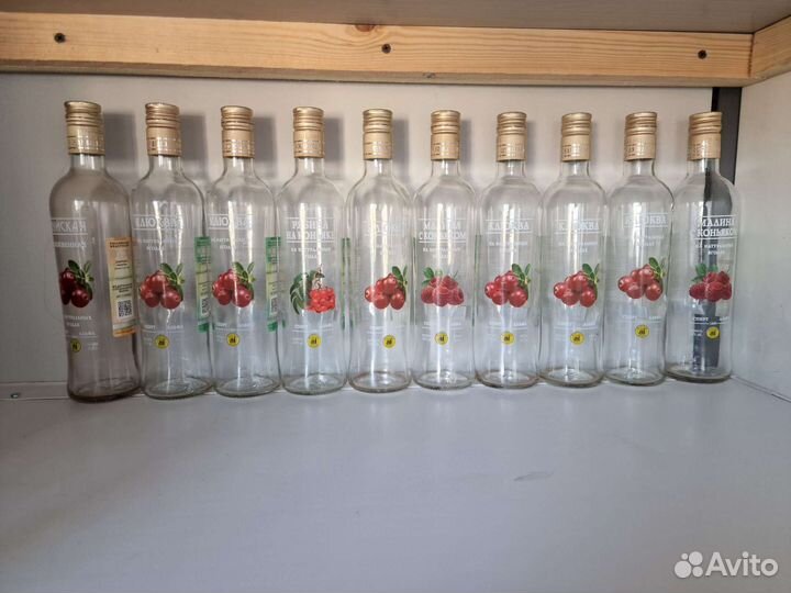 Бутылки из-под коньяка с закручивающейся пробкой