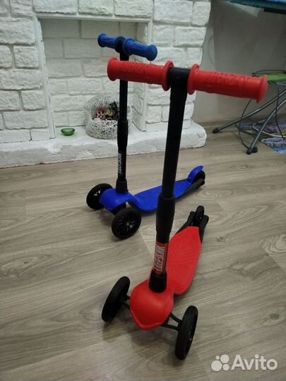 Самокат детский трехколесный