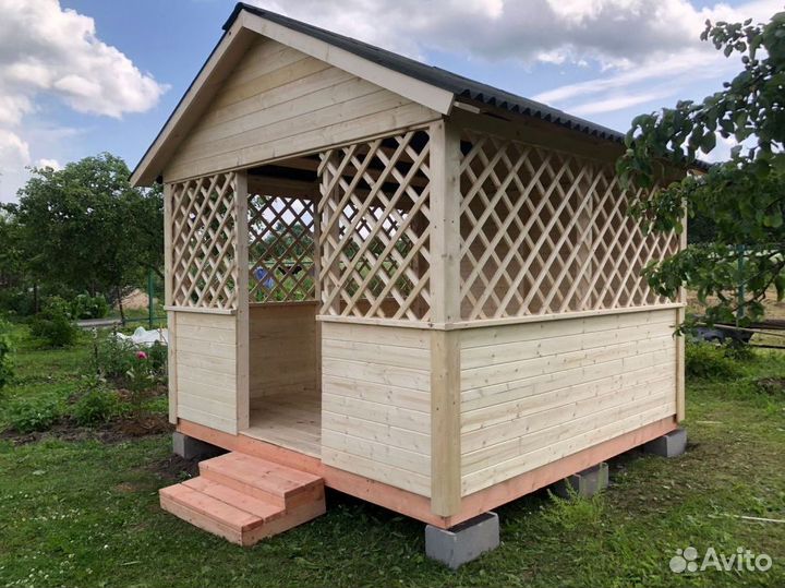 Красивые беседки