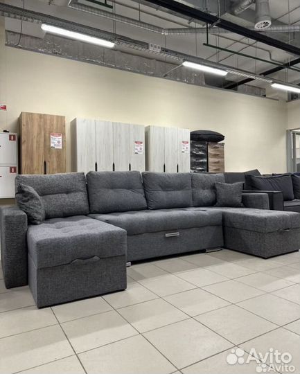 Диван Угловой П-образный 03154