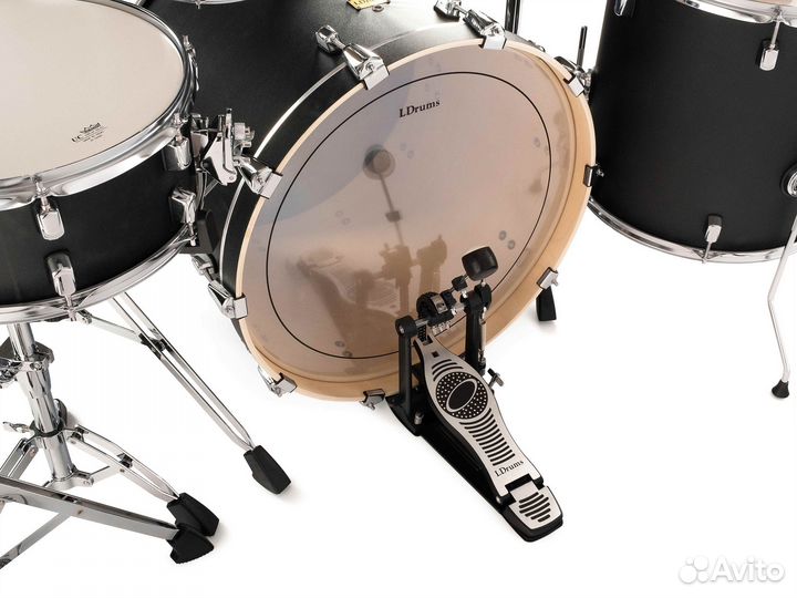 Барабанная установка, черная LDrums 5001013