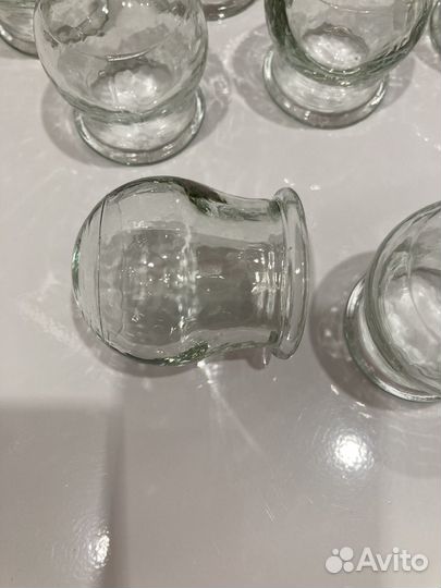 Банки медицинские вакуумные аптечные СССР