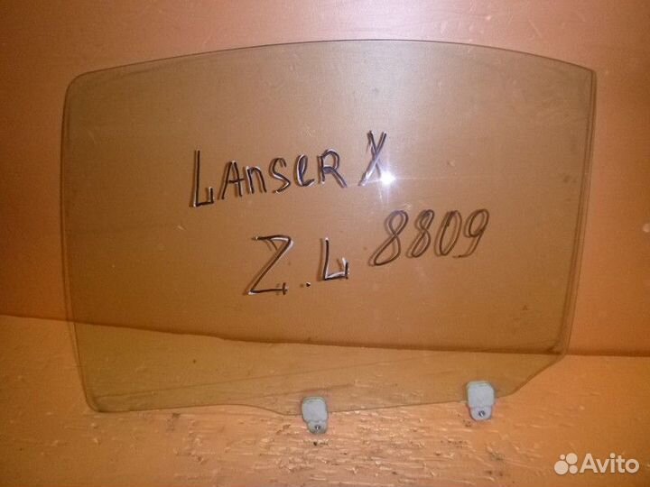 Стекло двери задней левой mitsubishi lancer (CX,CY