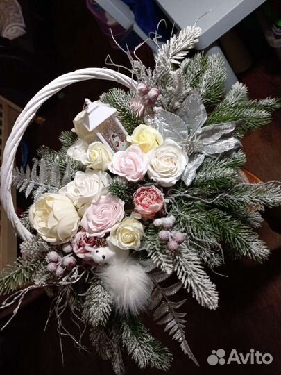 Новогоднии композиции- подарки