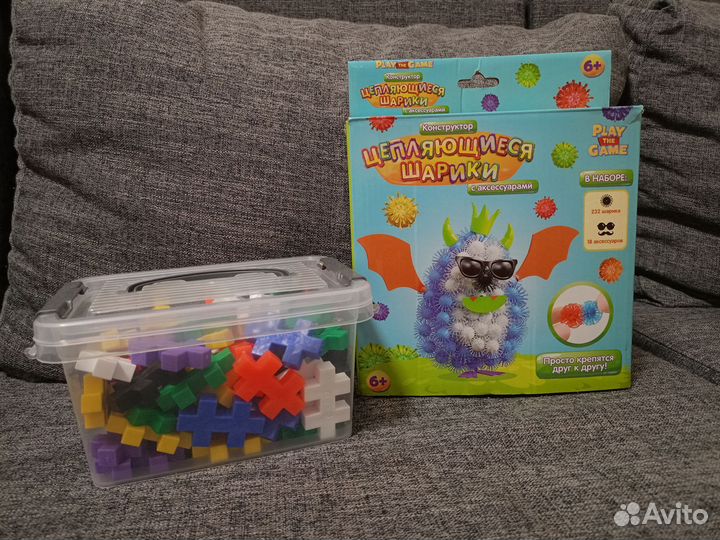 Конструктор плюсики и шарики