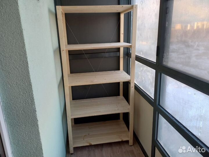 Стеллаж деревянный (мск)