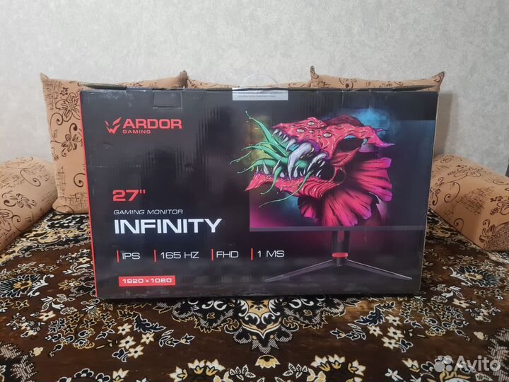 Монитор 165 Гц ardor gaming infinity AF27H1