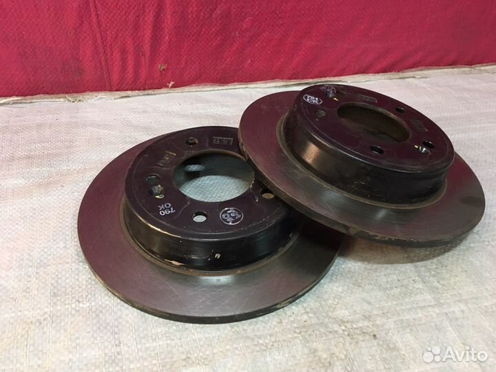 Ceed 2 JD Диски Тормозные Задние