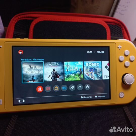Nintendo switch lite прошитая 256