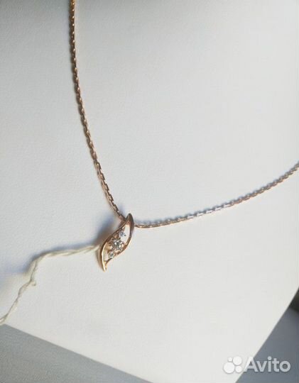 Подвеска с бриллиантами