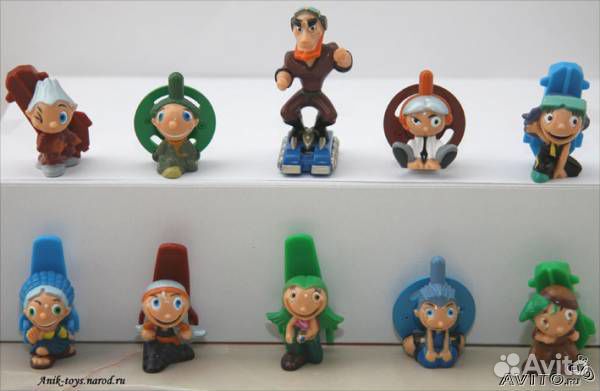 Серия киндер-сюрприз Скейтбордисты