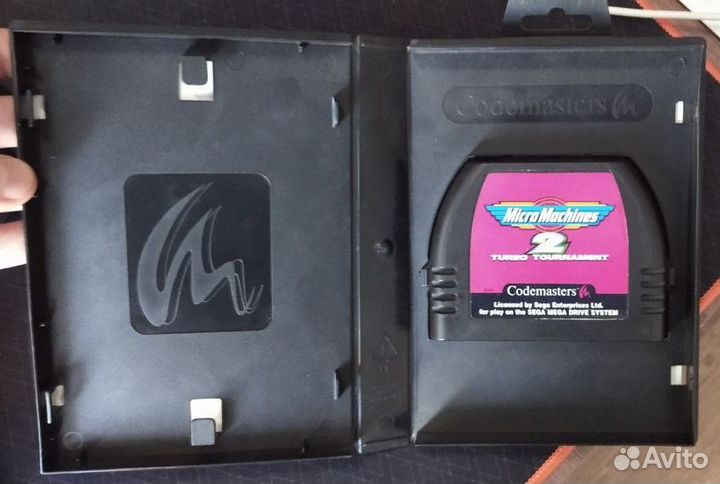 Лицензионная игра Micromachines Sega Megadrive