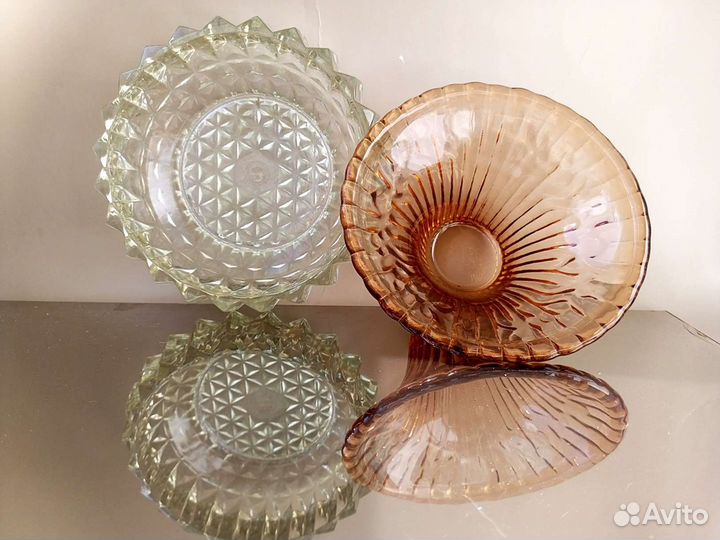 Ваза СССР конфетница пепельница винтаж ретро