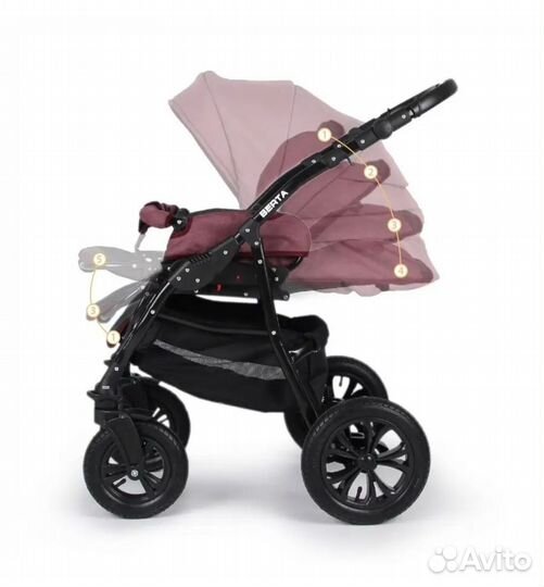 Коляска Alis berta 2в1
