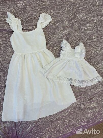 Платья family look