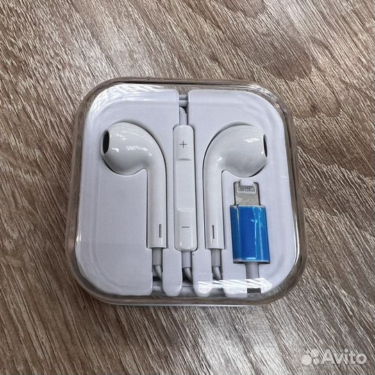 Наушники earpods lightning премиум