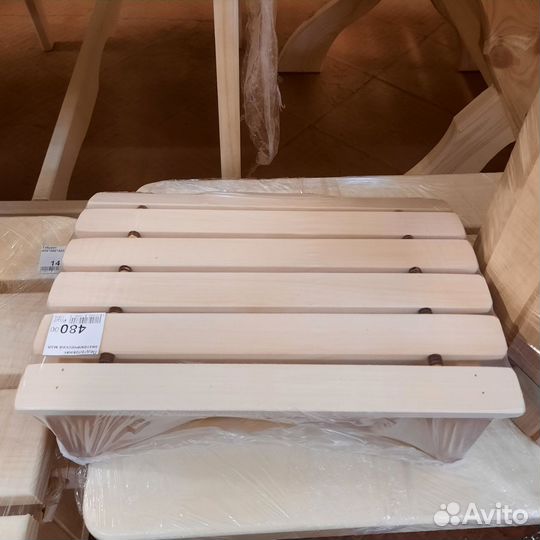 Подголовник для бани анатомический липа