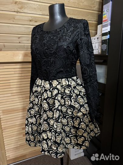 Платье женское 42 44 черное вечернее