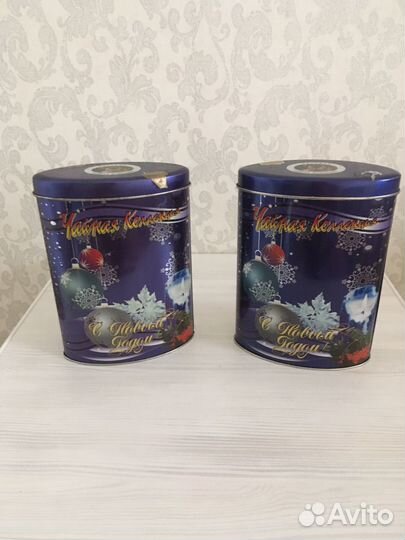 Жестяные банки для хранения