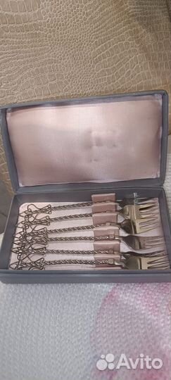 Набор мельхиоровых вилок